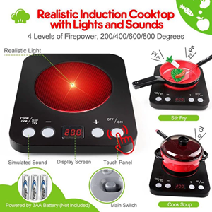 اسباب بازی ست آشپزخانه و گاز رومیزی Kitchen Playset_اسباب بازی